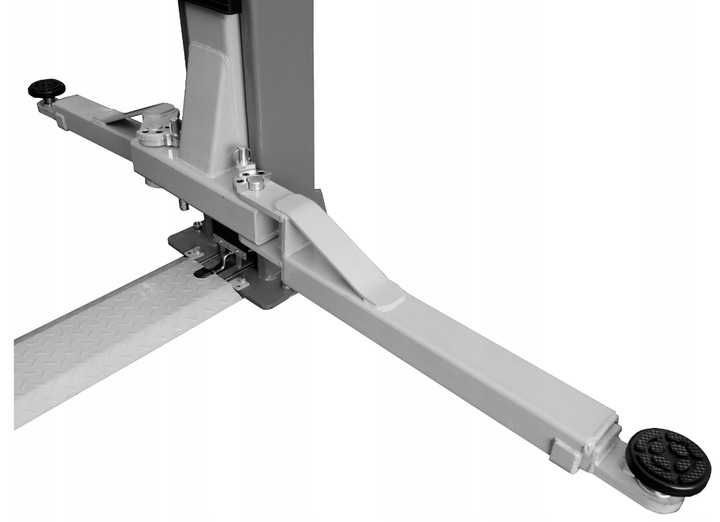 Podnośnik dwukolumnowy 4000KG ramiona 2×3 automat ROBUSTO