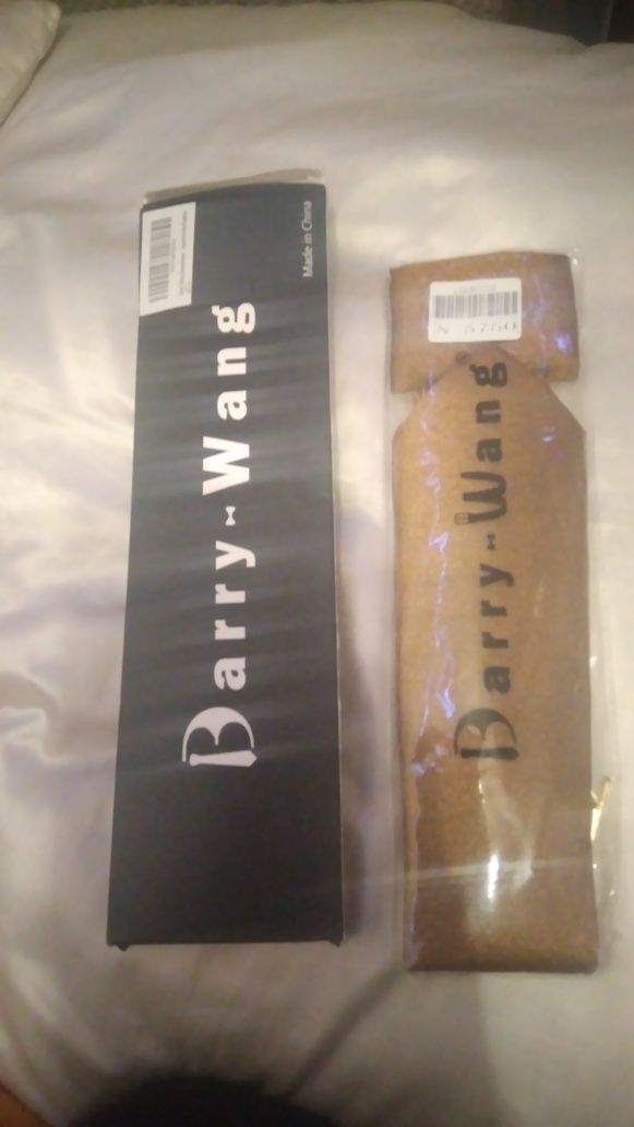 Zestaw Krawat Barry-Wang plus husteczka i zapinki