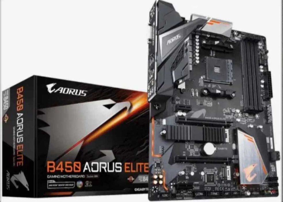 Płyta główna Gigabyte B450 AORUS ELITE RYZEN, AM4