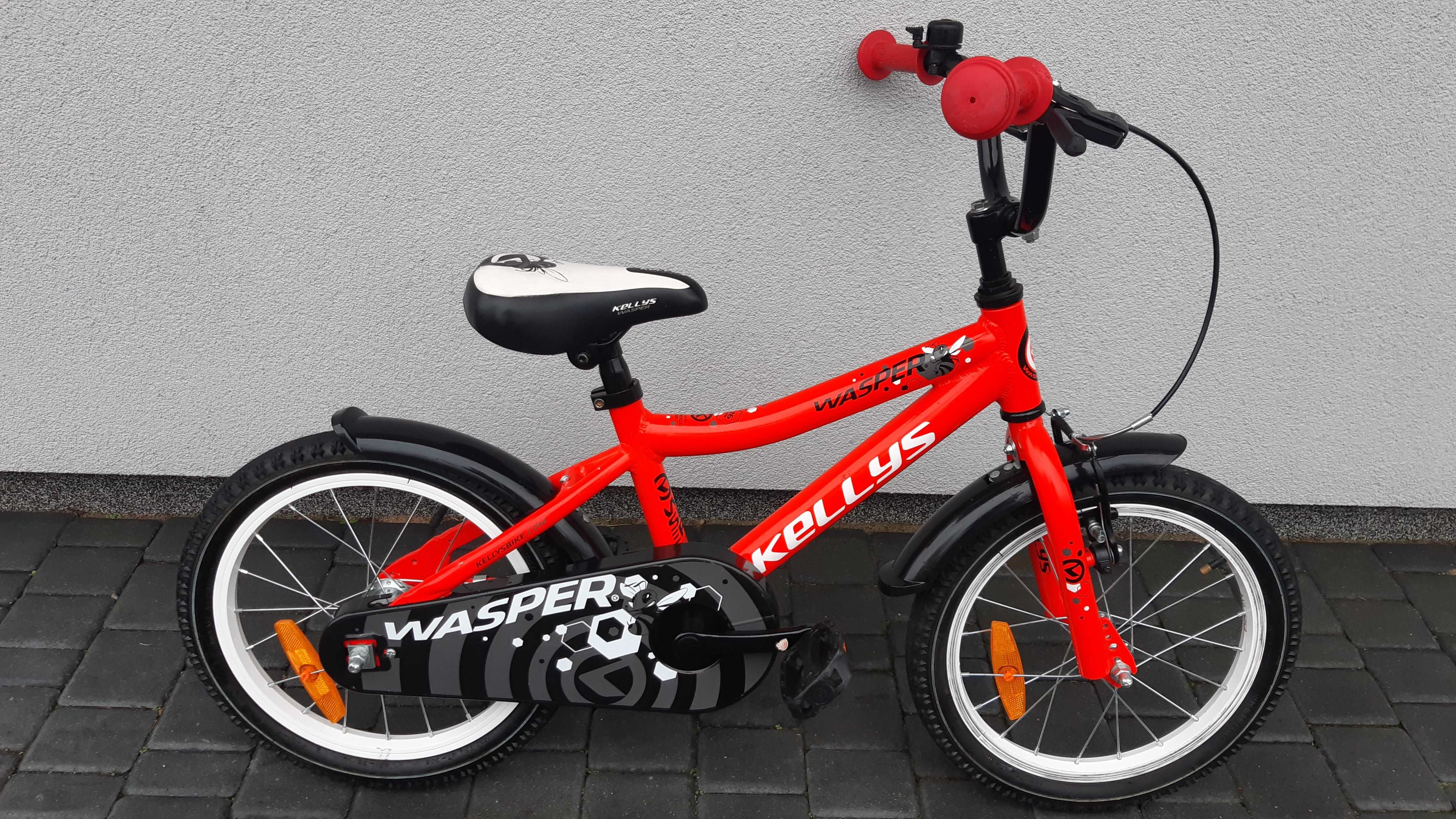 Rower 16 KELLYS Wasper - rowerek dziecięcy - rama ALUMINIOWA