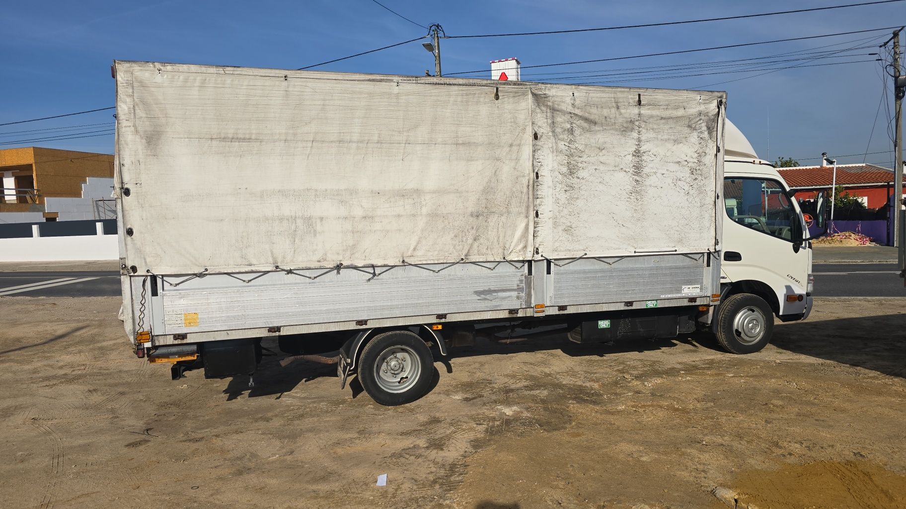 Carrinha Caixa aberta com plataforma