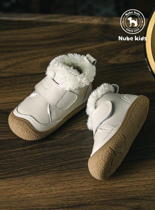 Зимові дитячі барефут-черевики Nube kids 18-28розмір