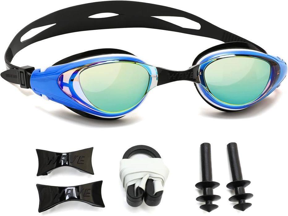 Okulary do pływania korekcyjne -10 krótkowidz