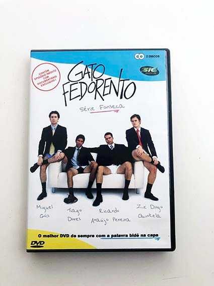DUPLO DVD Gato Fedorento  "Série Fonseca"  COMO NOVO