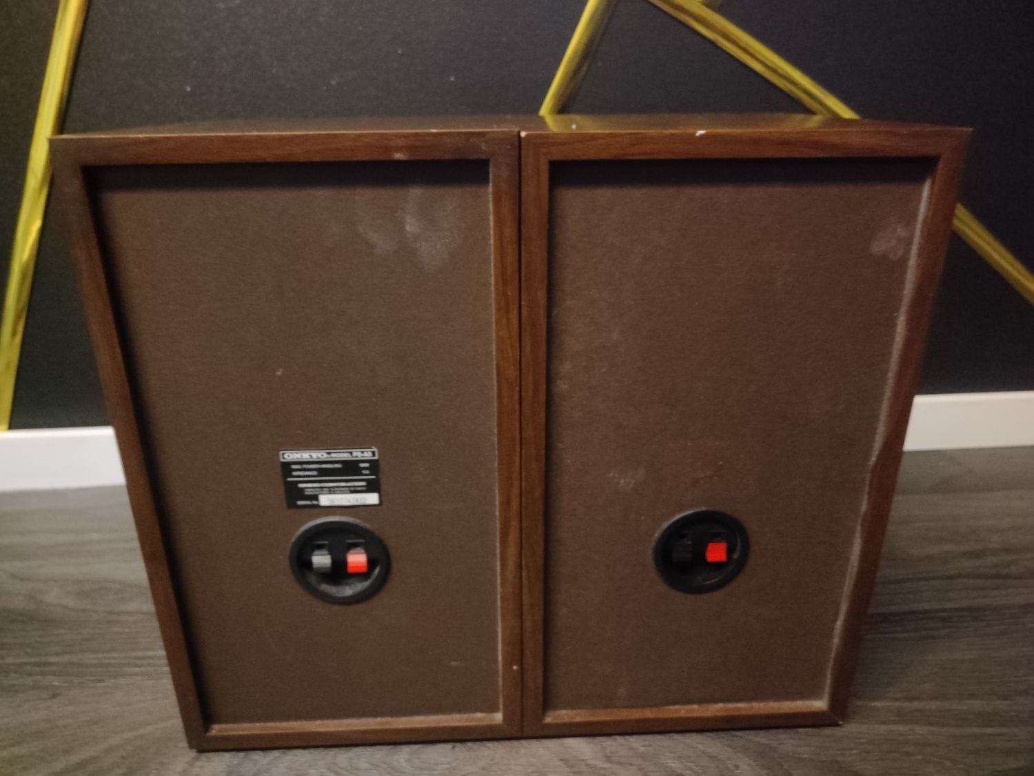 Onkyo ps-a5 r-a5 głośniki kolumny wzmacniacz monitory radio 80w watt