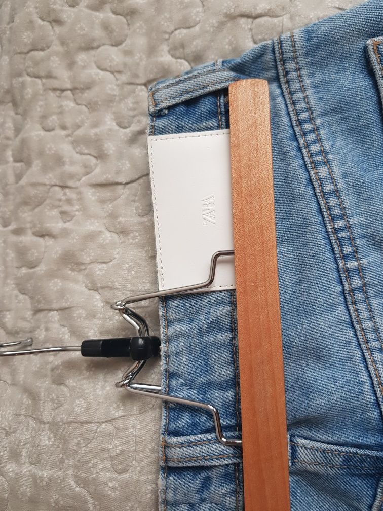 Spodnie Jeansy Zara wysoki stan r.38