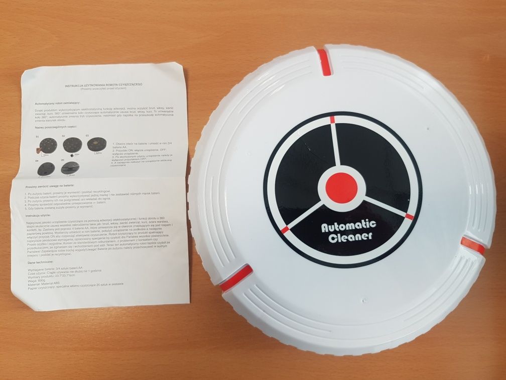 Robot czyszczący clean robot nowy w  opakowaniu