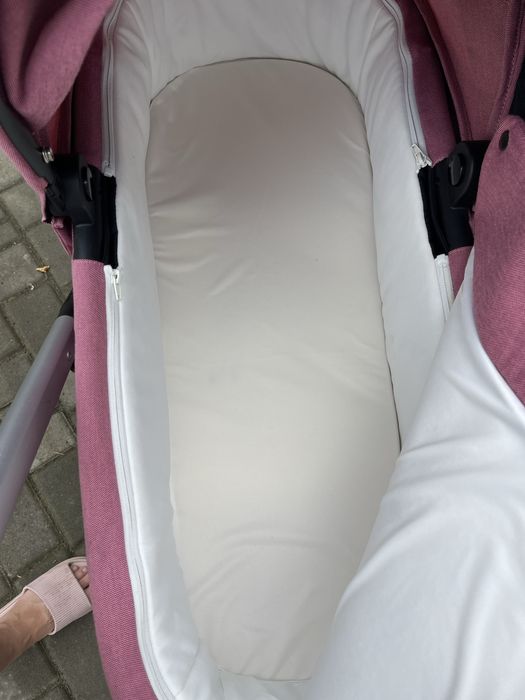 коляска Cybex Balios S Lux 2в1у кольорі Magnolia Pink.