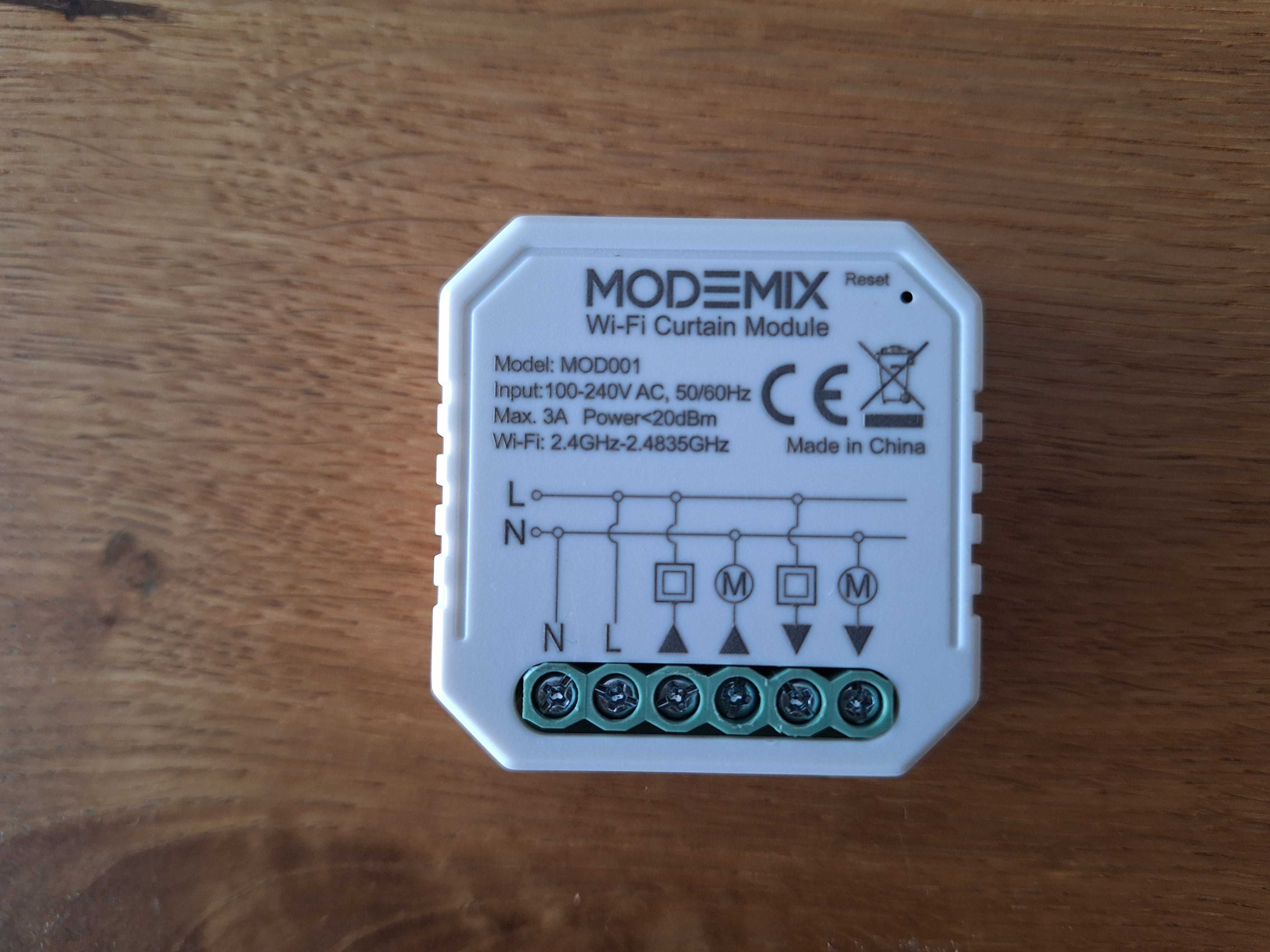 Sterownik rolet wifi Tuya Modemix MOD001 - 6 szt. komplet