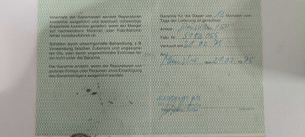 Antiguidade - Máquina de escrever