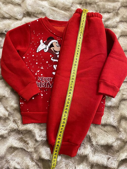 Костюм новорічний на дівчинку утеплений на 2 роки