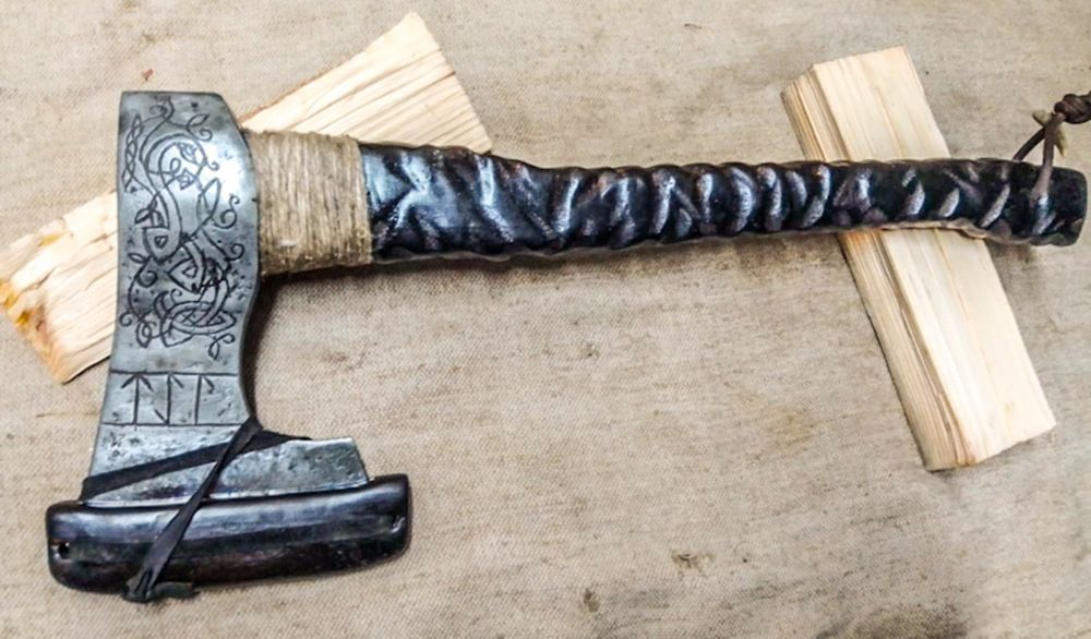 Топор ручная работа скандинавский