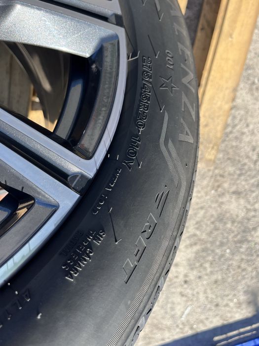 5х112 r20 BMW X5 X6 G05 G06 Диски с шинами Разноширокие