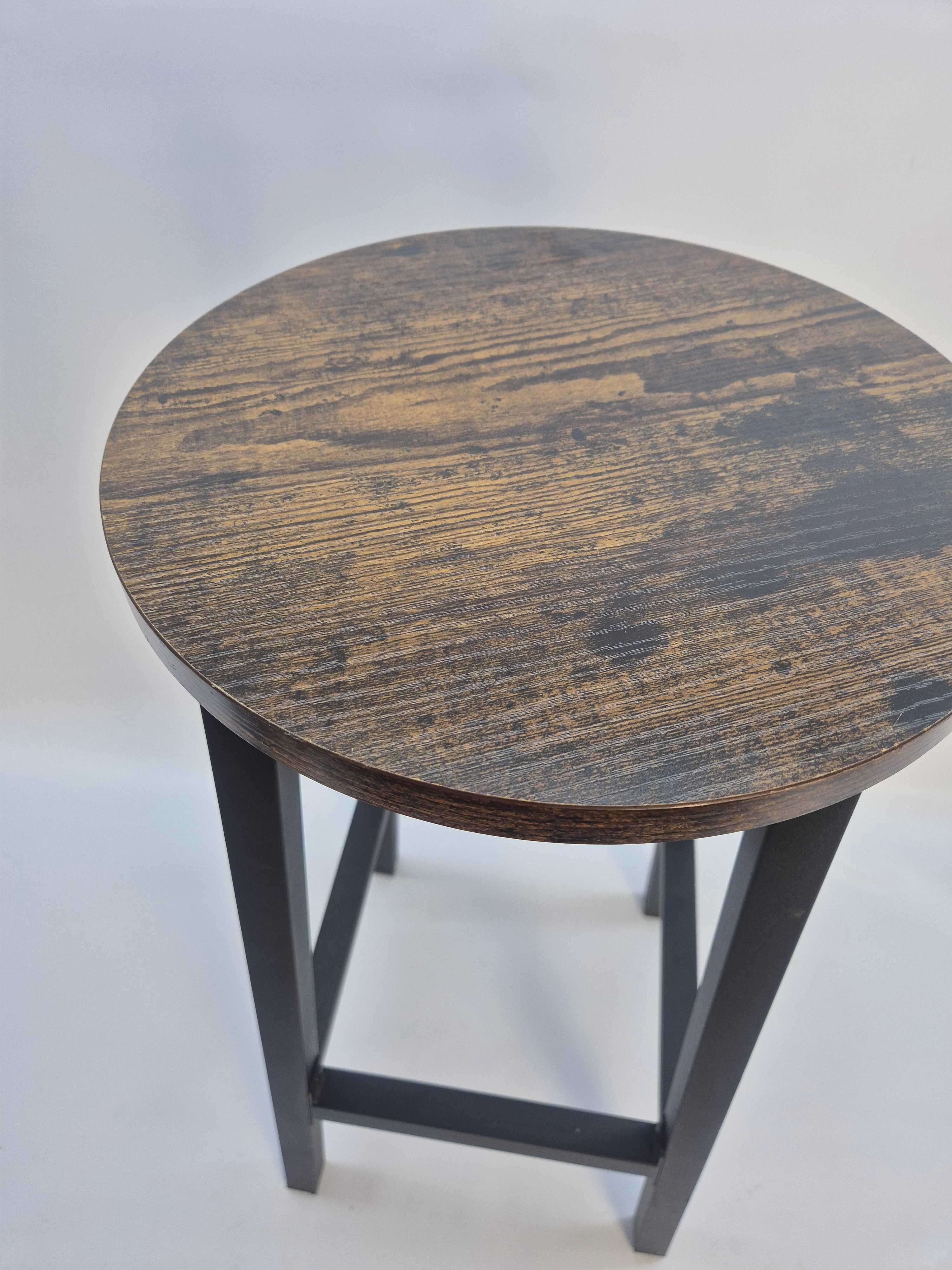 Hoker Fli  loft industrial postarzany dąb