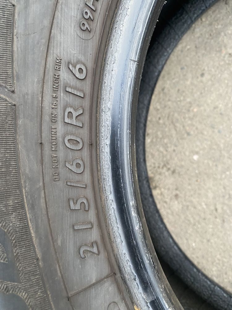 215/60/16 Dunlop 4шт