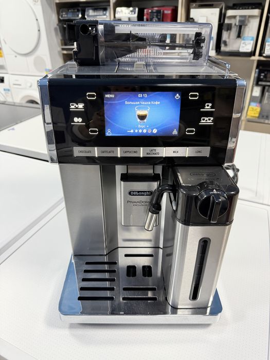 Кавова машина преміум класу DeLonghi PrimaDonna Exclusive.