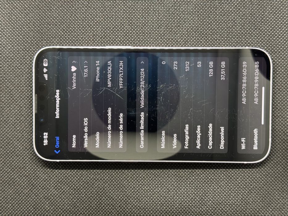 Iphone 14 128gb com Seguro