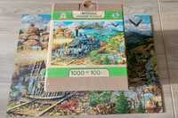 Puzzle drewniane 1000 elementów