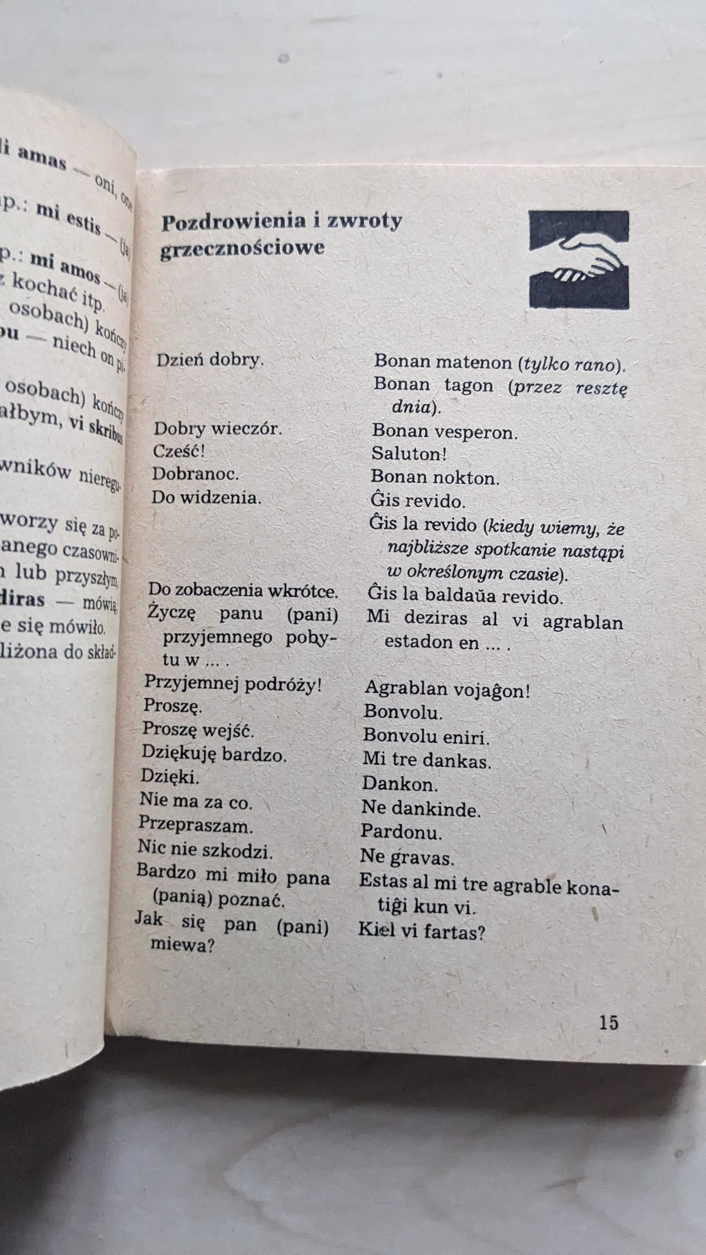 Mini rozmówki esperanckie Andrzej Pettyn