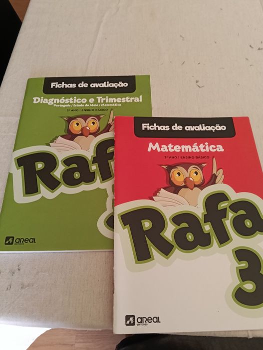 4 Livros de Fichas de Avaliação - 3 ano