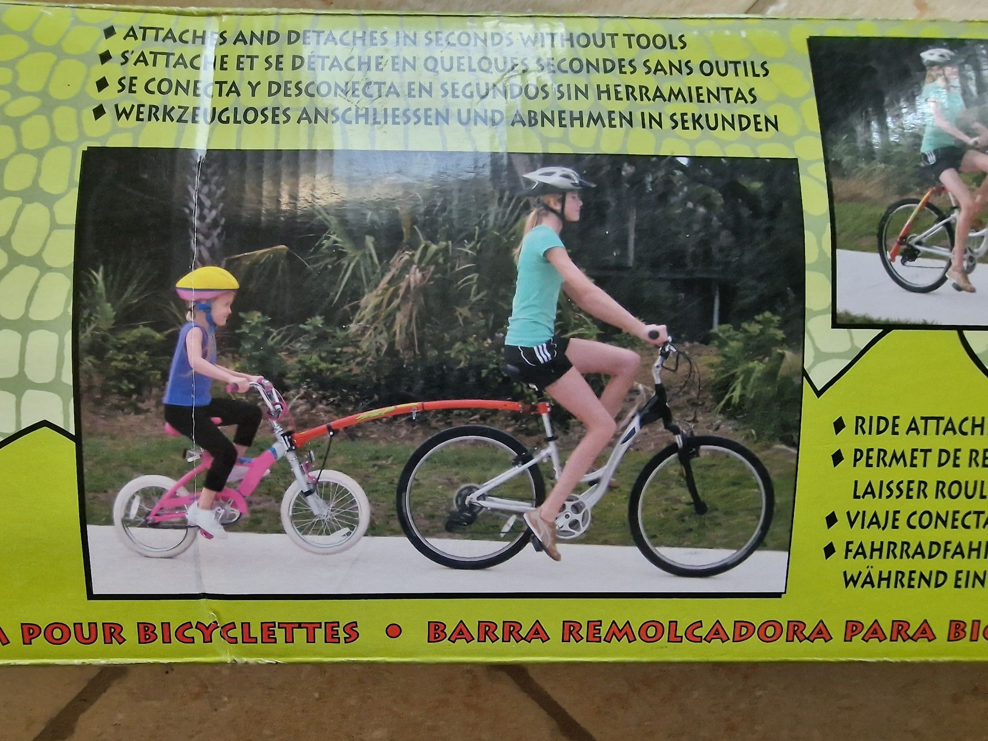 Drążek hol tandem do rowerka dziecięcego