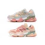 Женские замшевые кроссовки New Balance 9060 нью беленс рефлективні