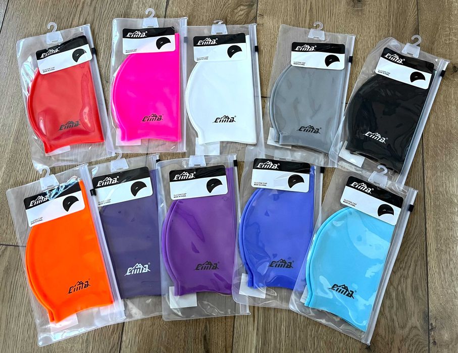 Шапочка для плавания ,для детей и подростков (волос стандарт), силикон