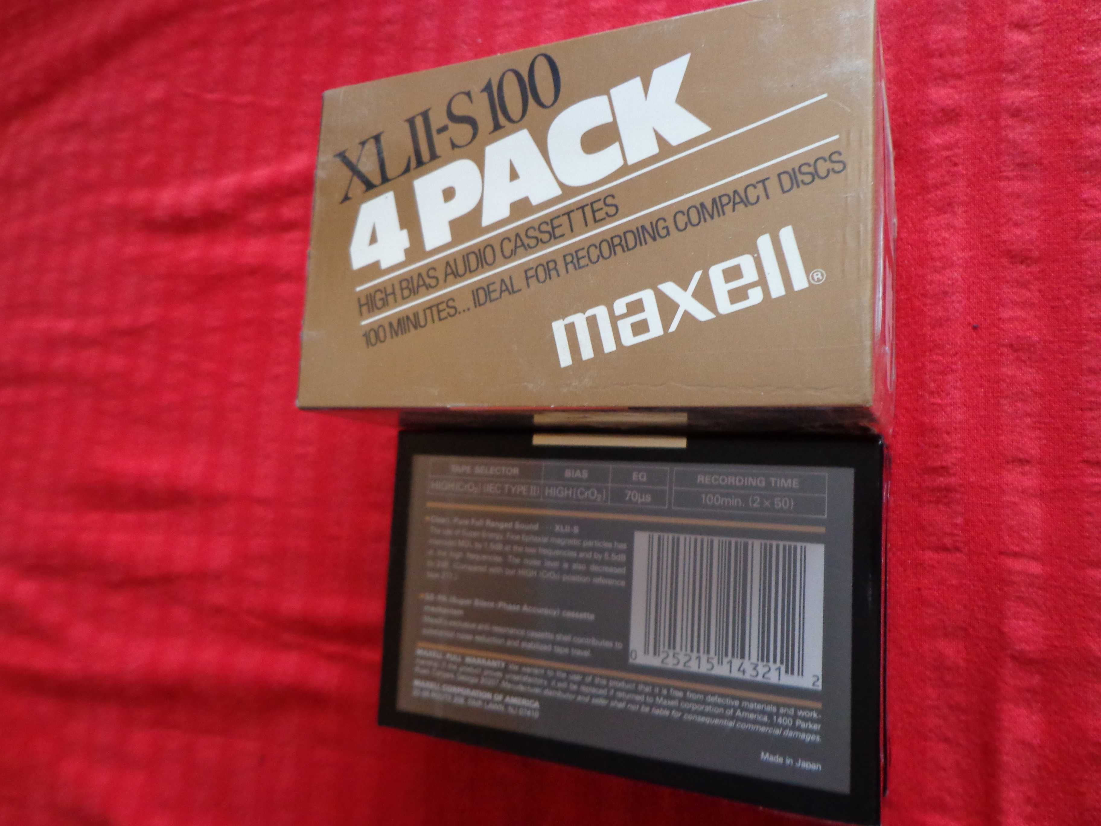 Kaseta magnetofonowa MAXELL XLII-S 100