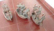 Barcos em madeira