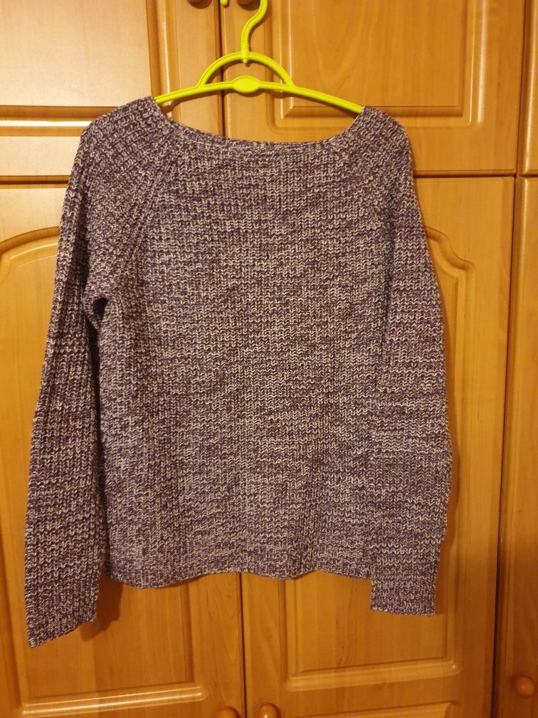 Fioletowy sweter C&A