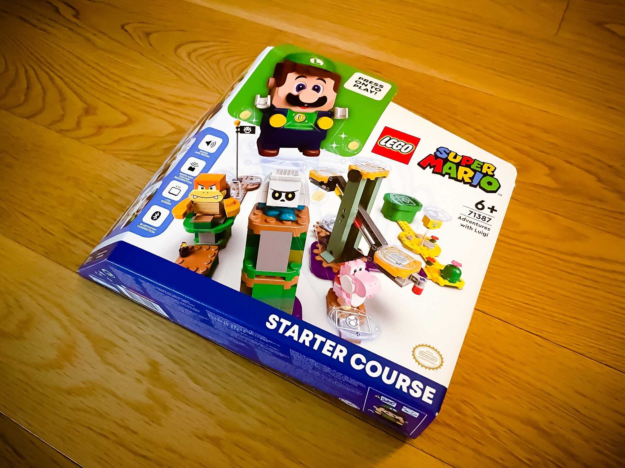 Lego 71387: Super Mario Adventures Luigi Starter Course (novo/selado)