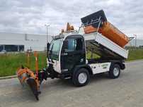 Multicar Tremo 2011 Ausa M350H Wywrotka 4x4 Solarka Arvel Pług Ladog Kompletny Zestaw  Pługo Piaskarka