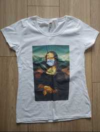 Fruit of the  t-shirt Mona Lisa maseczka