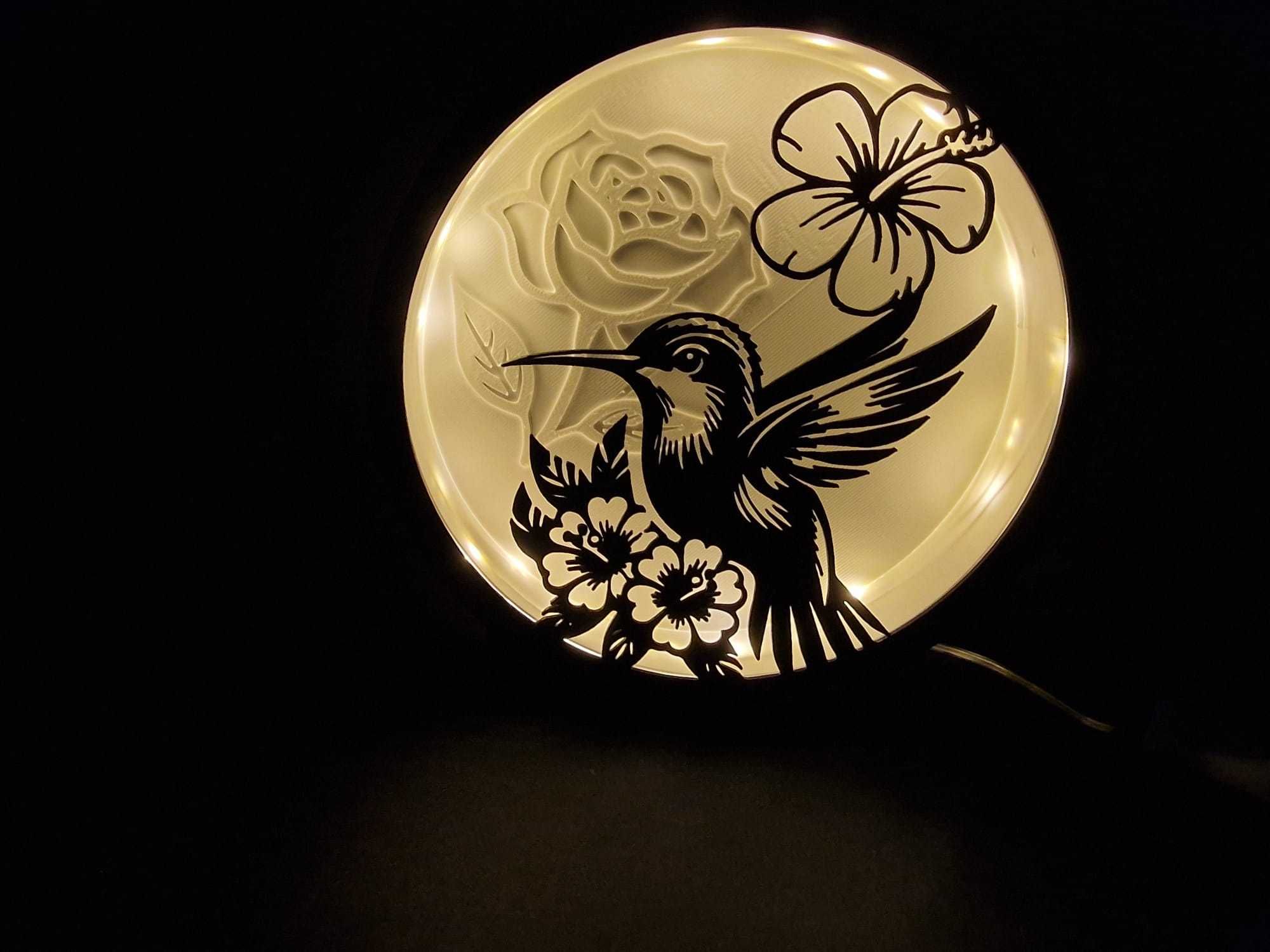 varias luzes de presença imprimido 3d