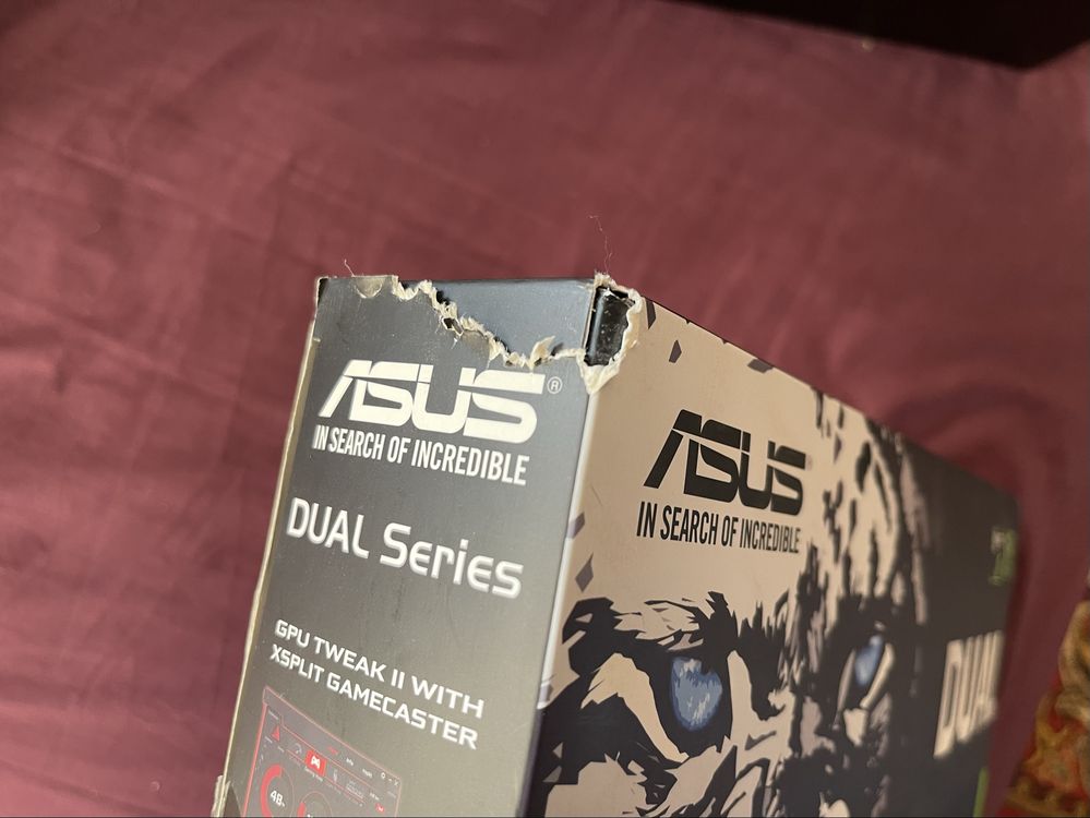 Відеокарта ASUS GeForce GRX 1060 6GB GDDR5 Nvidia (Б/в)