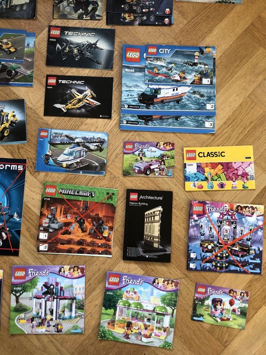 Instrukcje lego i cobi