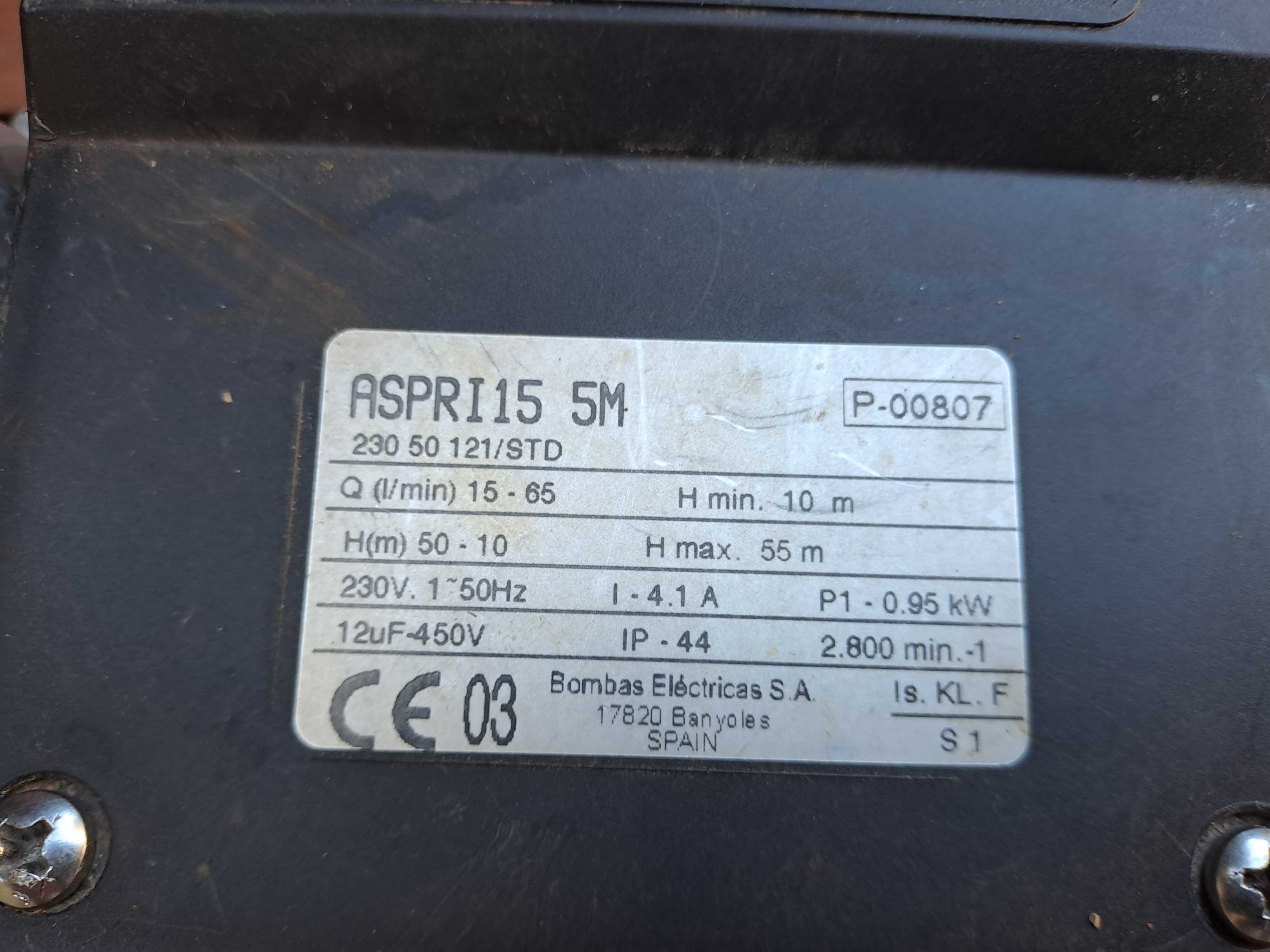 Pompa Hydroforowa ASPRI   ESPA
