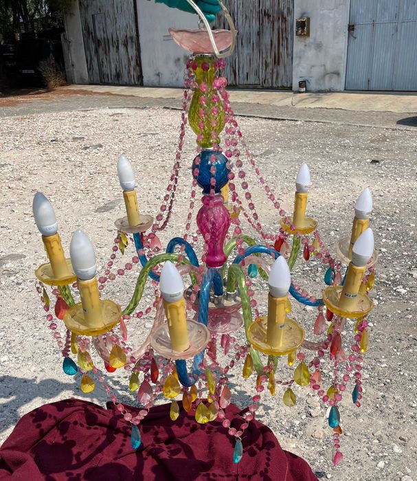 Candeeiro de teto KARE Design – chandelier colorido