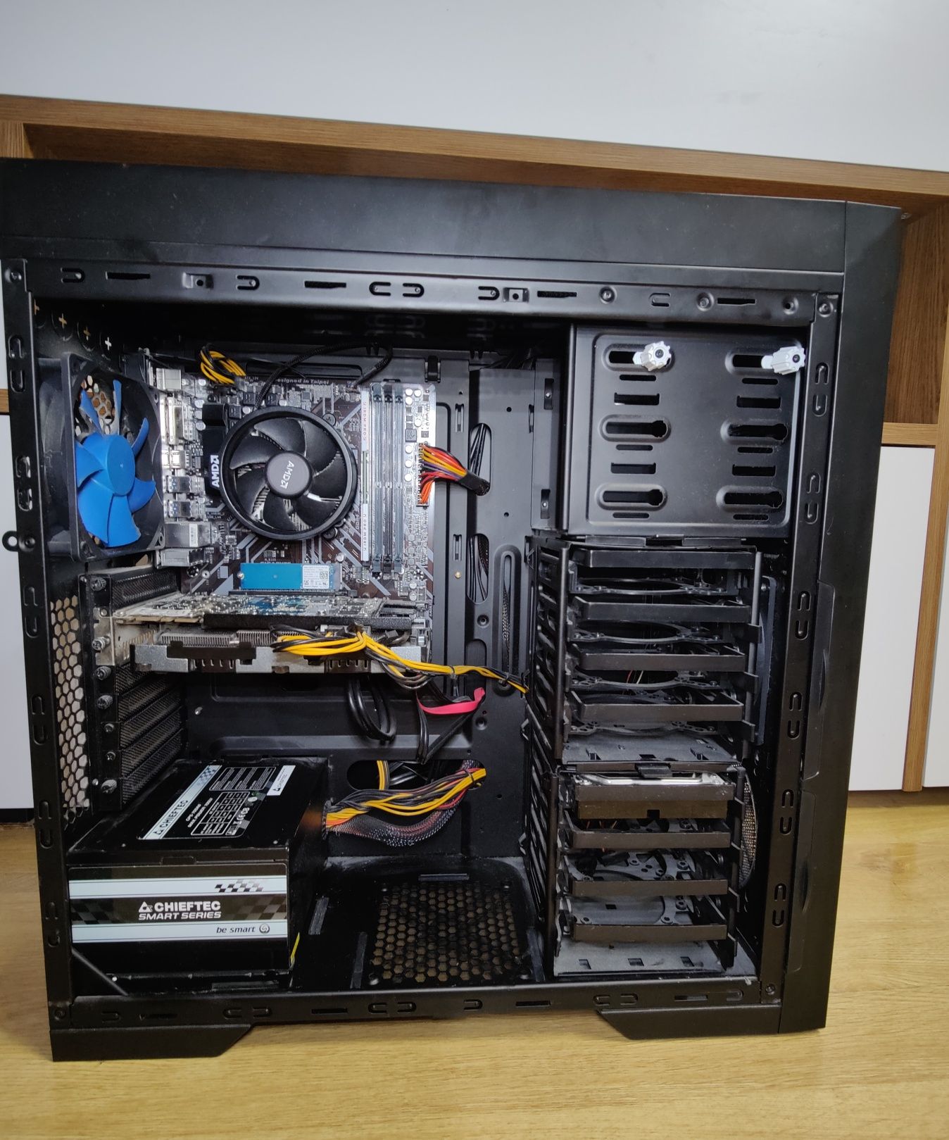 ПК+2 монітори, Ryzen 1300x, 700W, 16 GB, GTX 970 4GB, 256 SSD