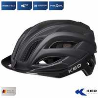 Kask rowerowy KED CHAMPION VISOR Czarny Mat MTB "L" (58-61cm)