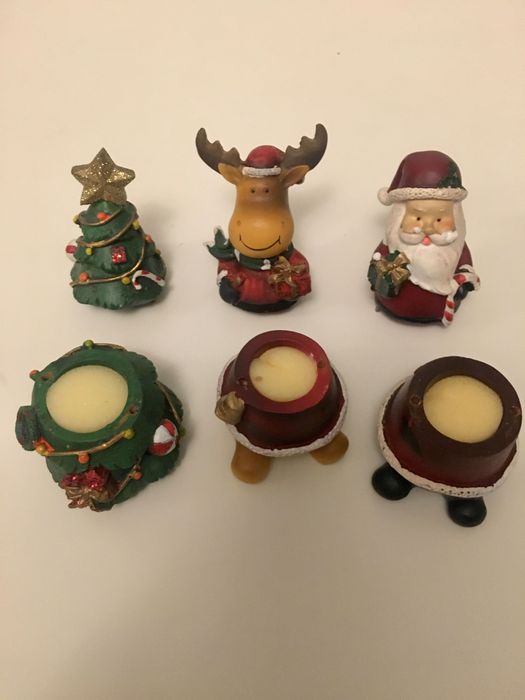 Wyprzedaż - Opakowanie na prezent figurki św Mikołaj