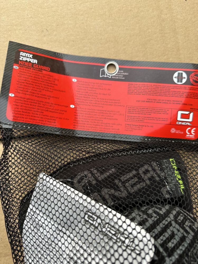 Ochraniacz kolan O'Neal AMX Zipper Knee Guard III rozm. XL -50% ceny