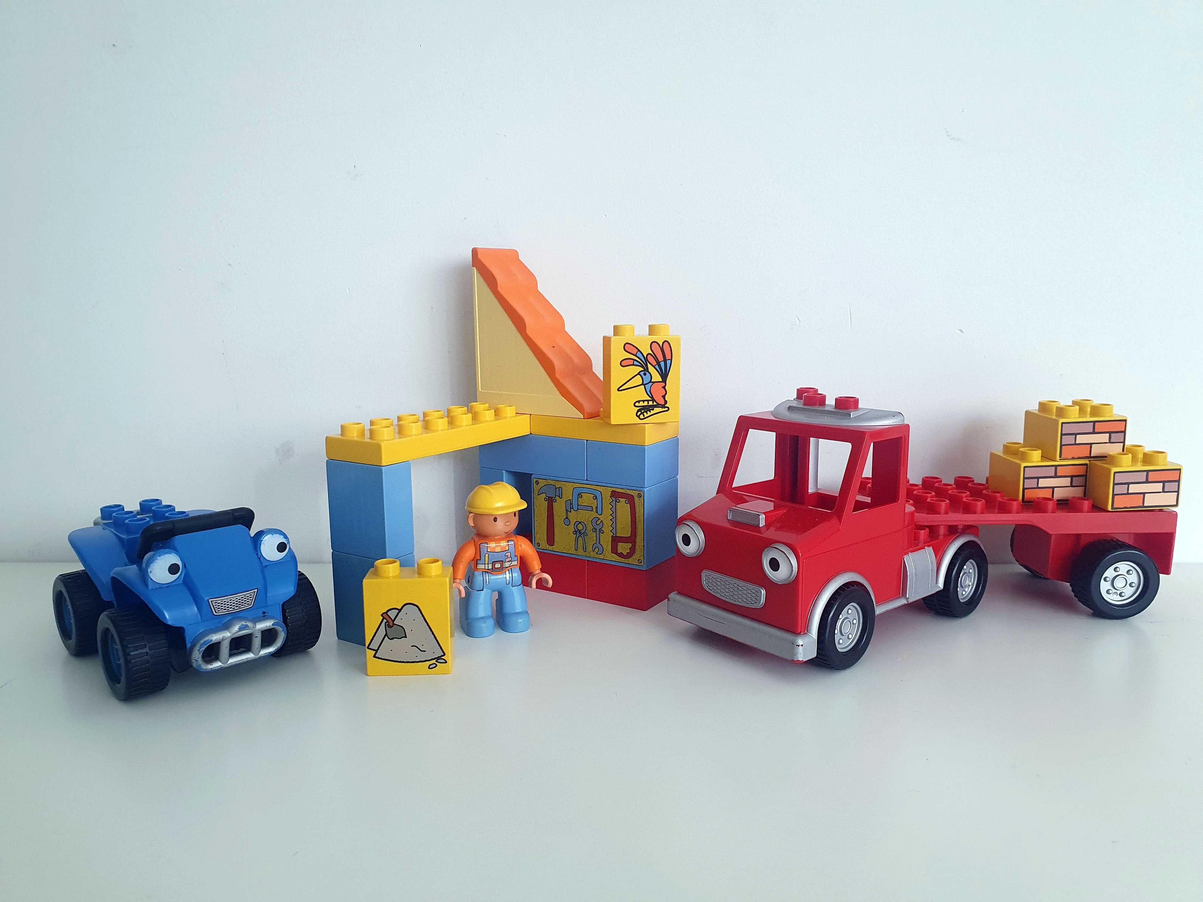 Lego DUPLO Bob Budowniczy 3594 warsztat + 3288 ciężarówka mieszacz