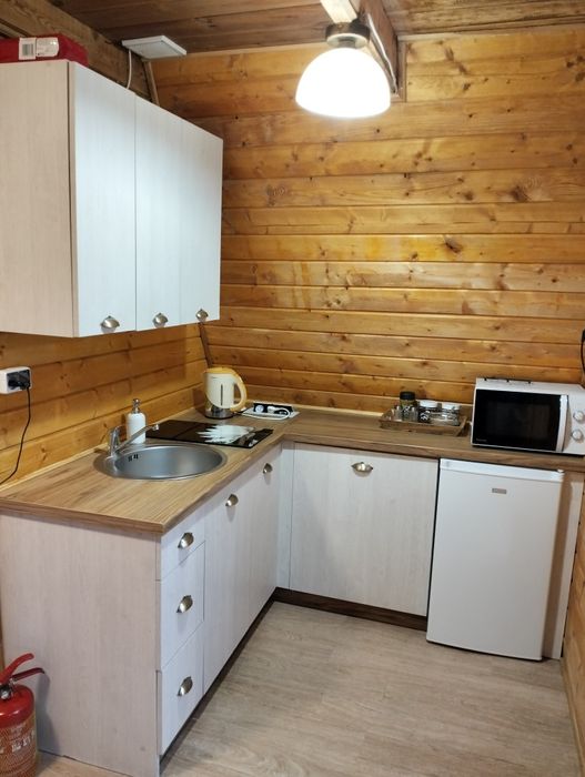 Noclegi domki nad jeziorem Hartowieckim Leśne Zacisze