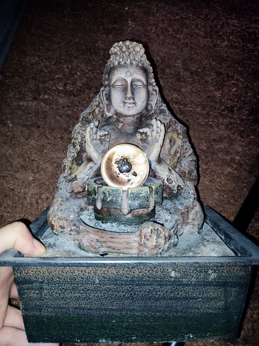 Fonte de água decorativa Buda
