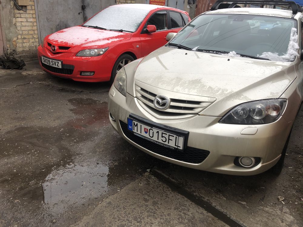 Разборка mazda 3 (1.6, 2.0, 2.3 mps) bk 03-08