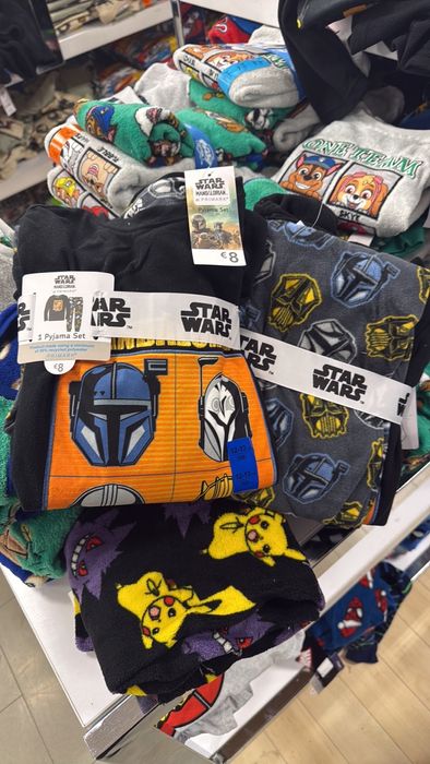 Піжама тепла флісова Primark 140, 146, 158