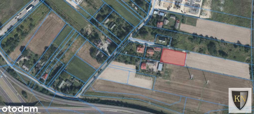 Działka budowlano usługowa Felin