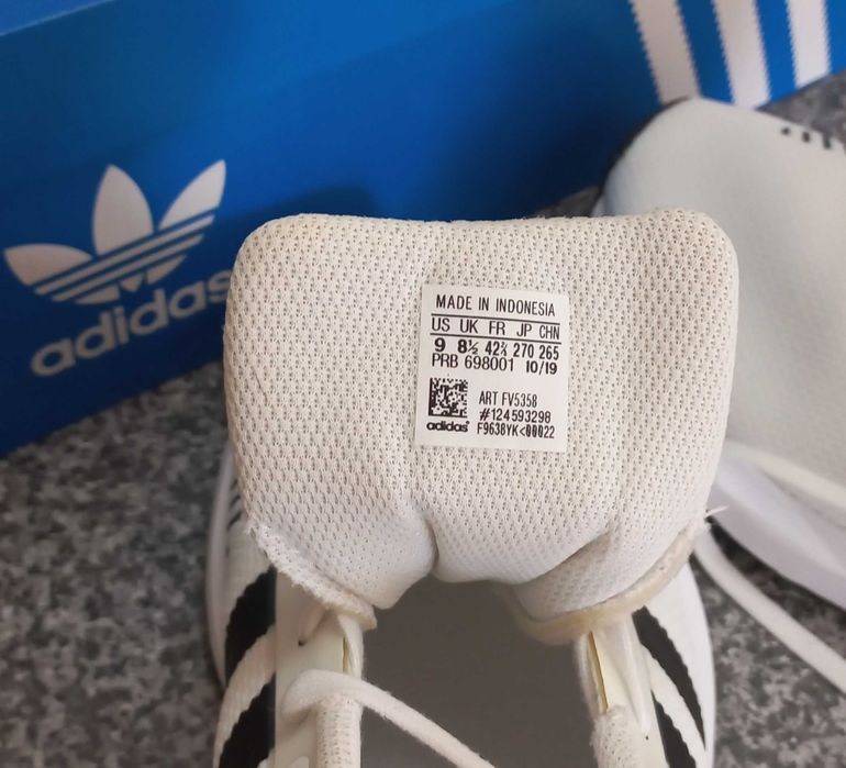 Adidas Sapatilhas Swift Run 42 usadas só 1 dia. Novas.