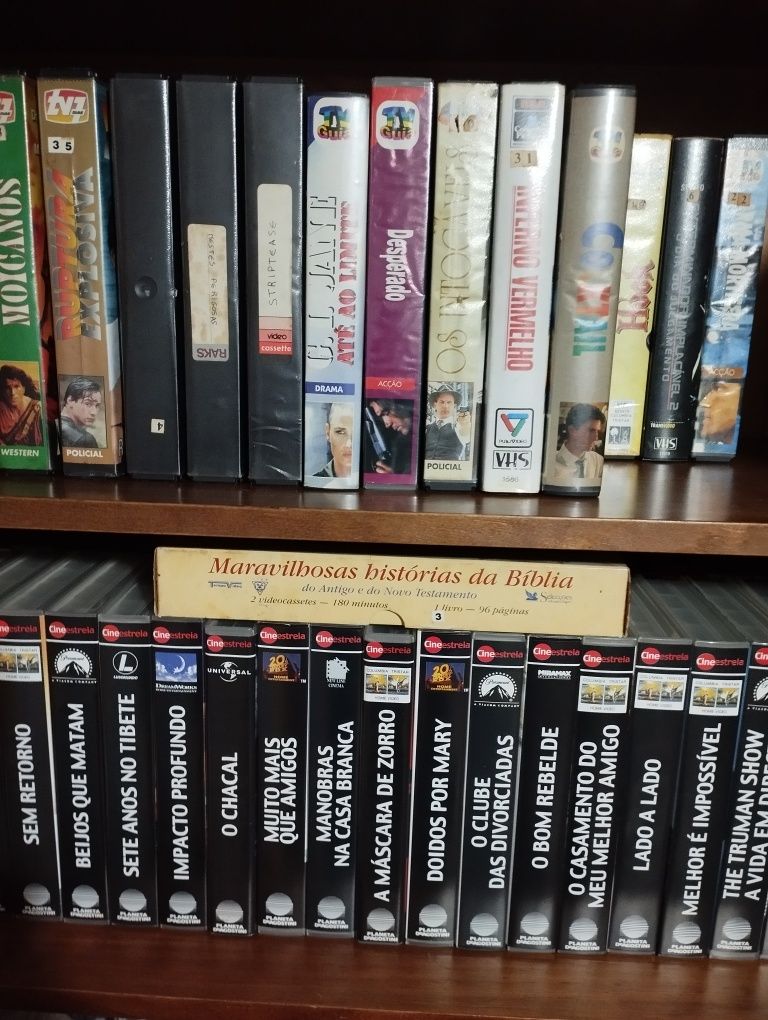 Cassetes video vhs